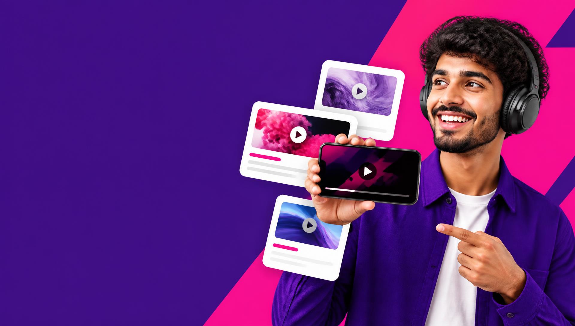 Media & Entertainment app built by Wve Labs