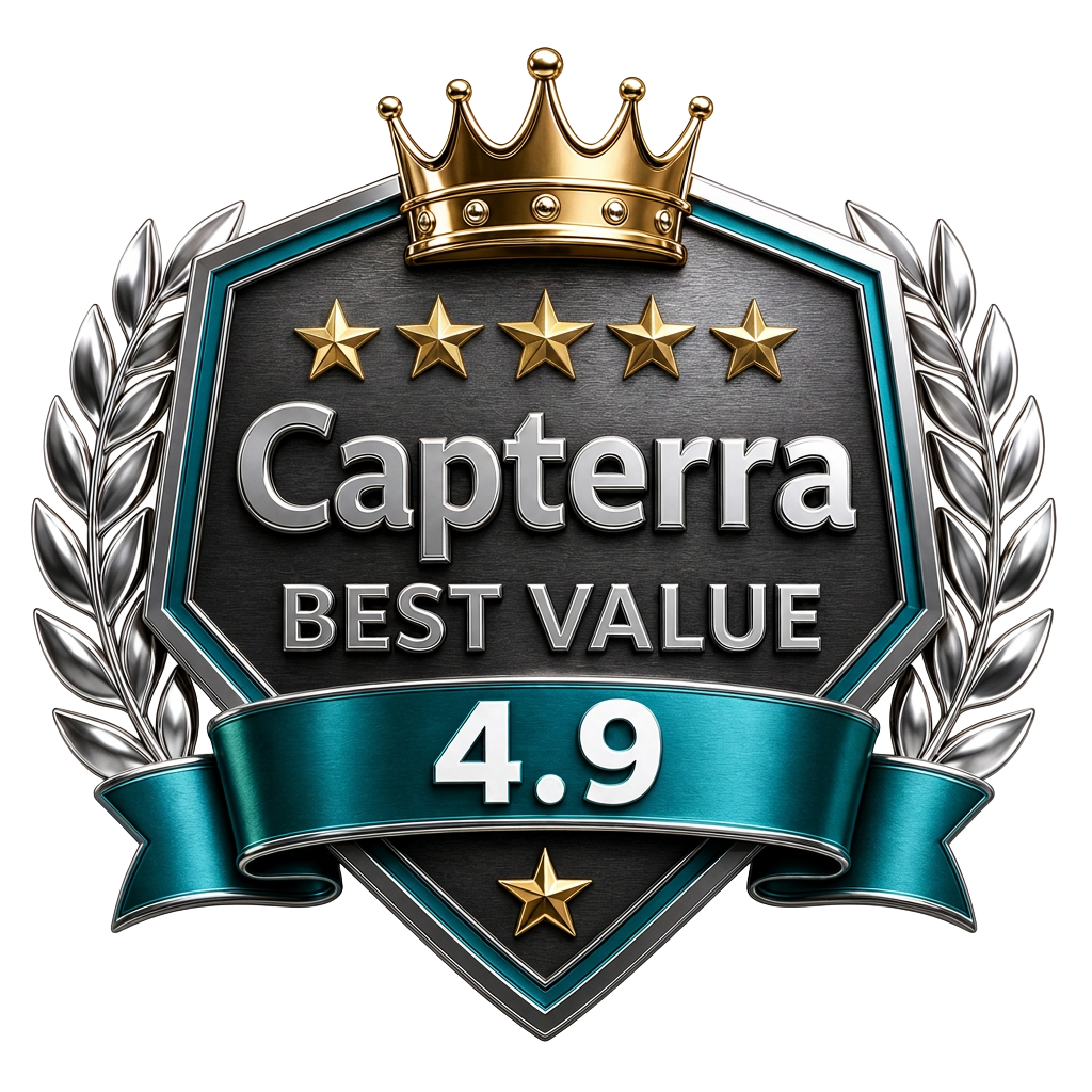 Capterra Best Value 4.9
